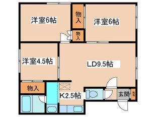 ロ－ヤルシャト－２１の物件間取画像